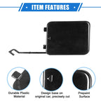 Tow Hook Cover for Mercedes-Benz W211 2002-2008 Plastic Black Rear Right