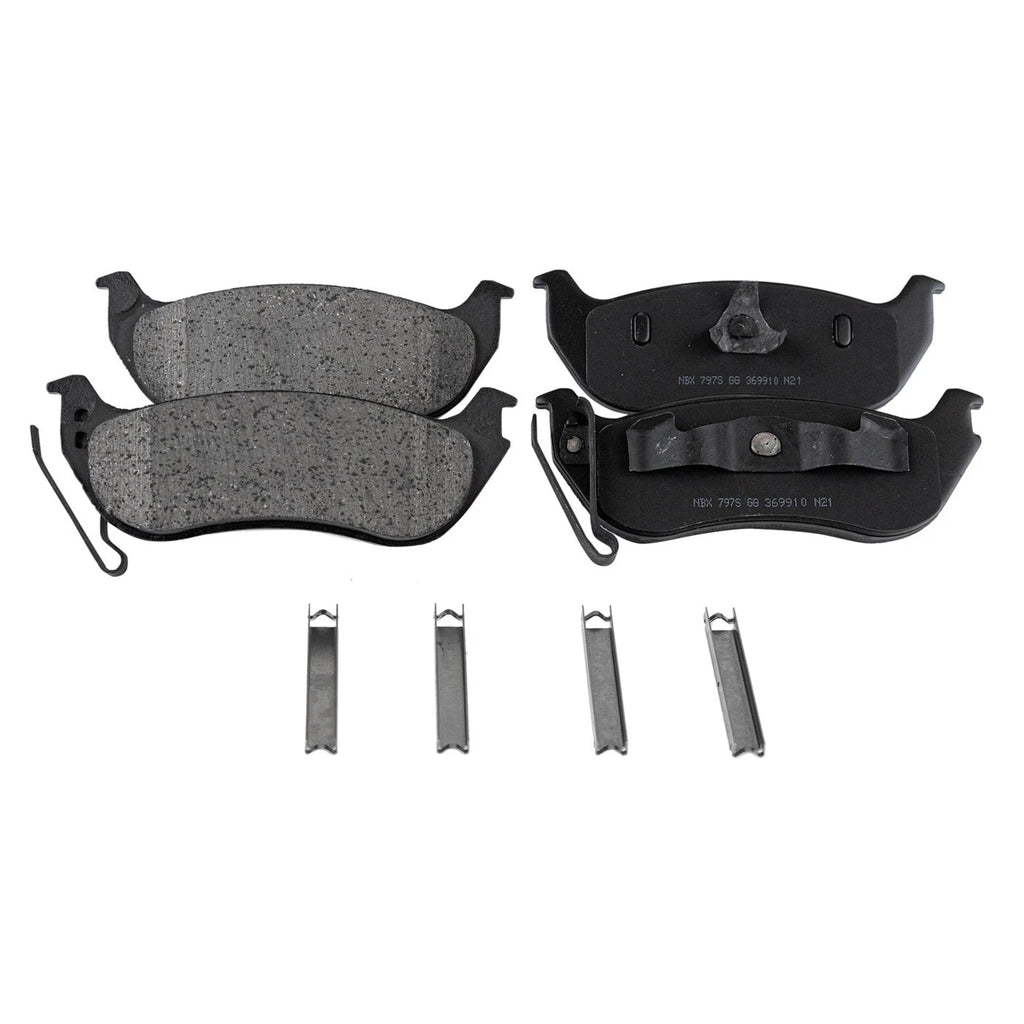 Brake Pad Set for Jeep Liberty (2003–2007) Rear RWD