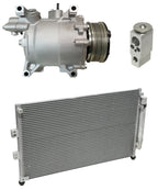 AC Compressor Kit With Condenser for Honda Civic Sedan 2.0L (2008–2008)