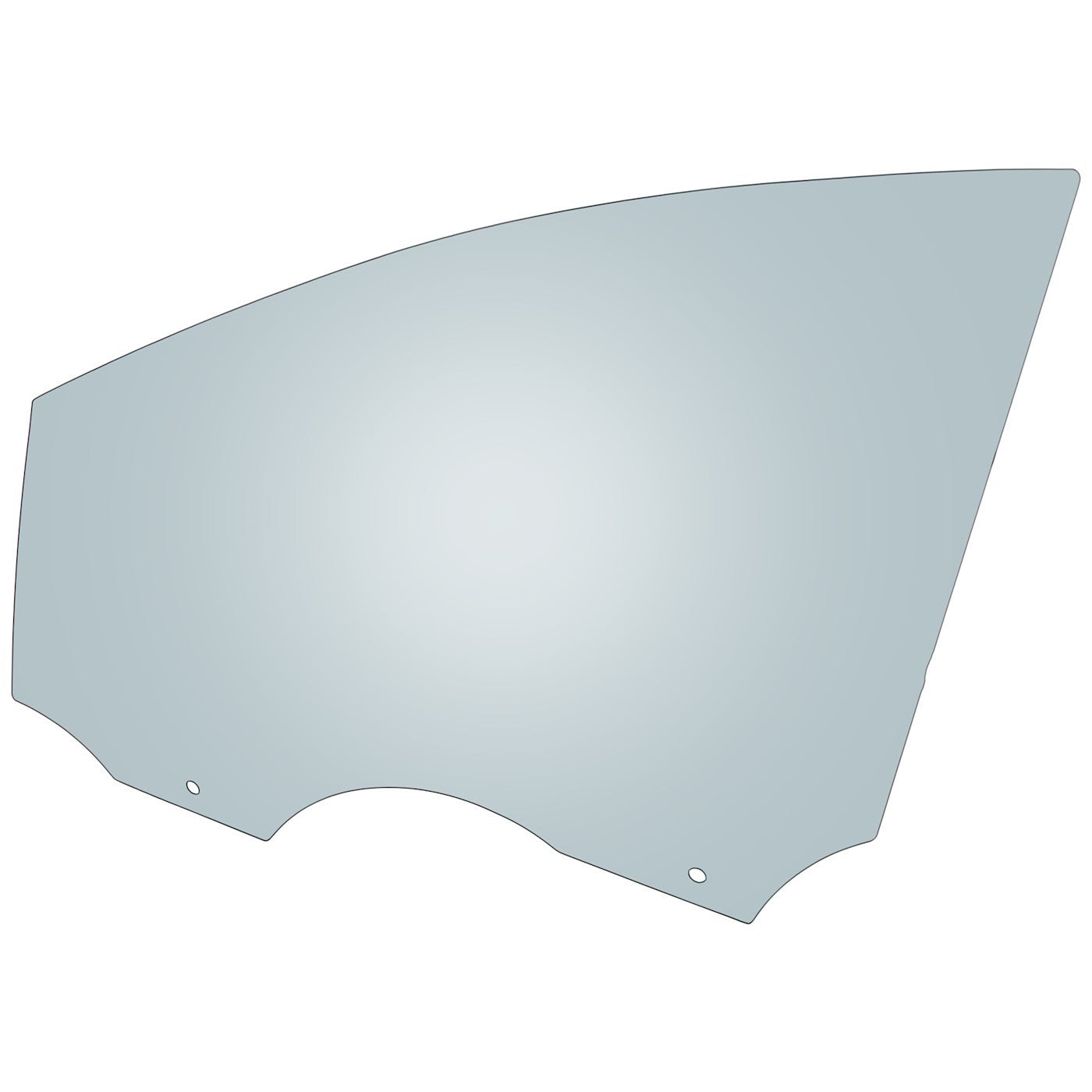 Front Driver Door Glass for Ford C-Max (2013–2018)