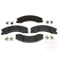 Set of 4 Brake Pads for Chevy Savana (2010–2023)