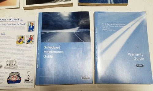 Factory Owners Manual Set for Ford Fusion (2007) OEM No Case