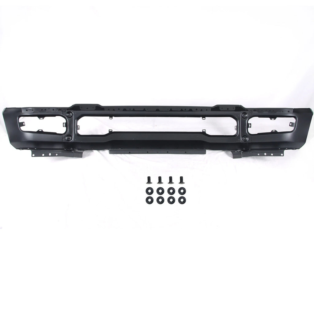 Black Front Bumper for Ford F-250 F-350 Super Duty (2023–2025) with Fog Light Holes