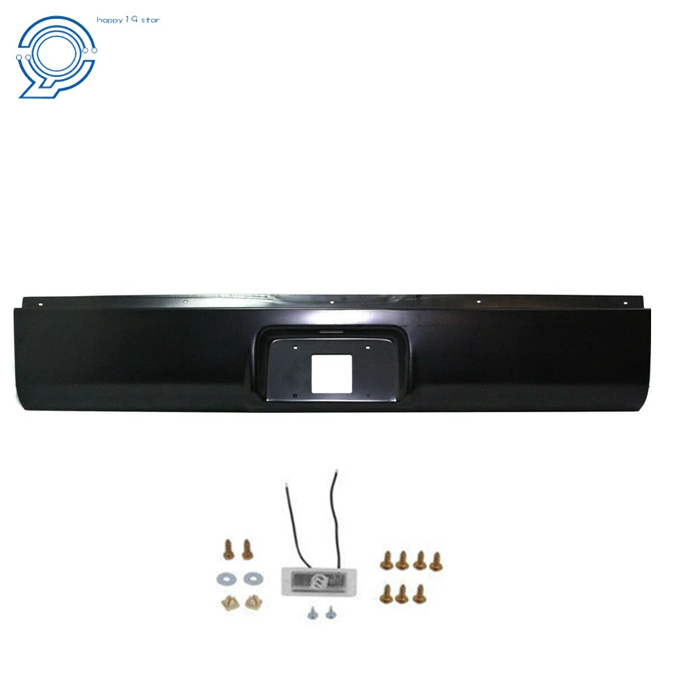 Rear Bumper Roll Pan for Silverado GMC Sierra 1500 (1999–2007) Steel