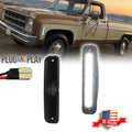 Smoked LED Side Marker Lights for GMC Chevy Pickup Blazer Suburban Jimmy (1973–1980)