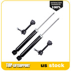Set of 2 Rear Shocks and Sway Bar Links for VW Golf GTI Jetta Passat Rabbit