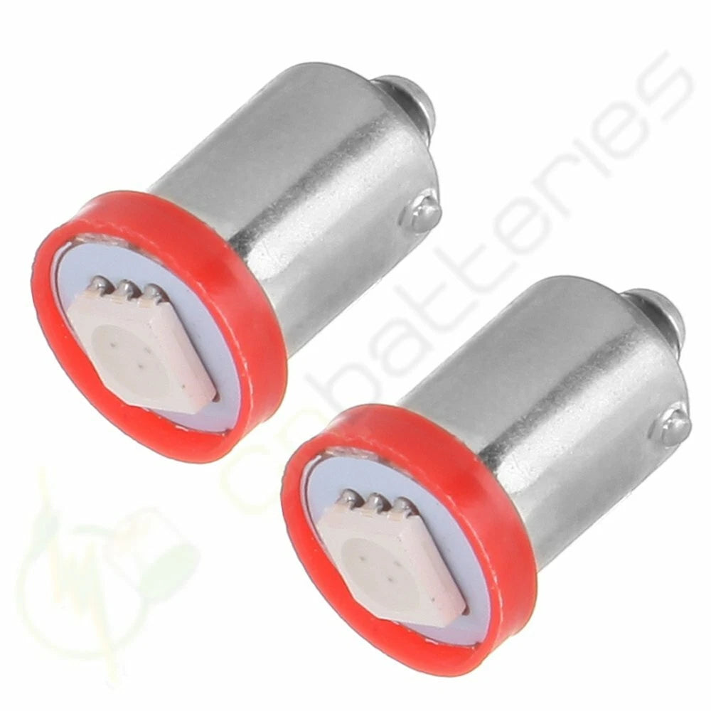 20X BA9S 1SMD LED Interior Instrument Panel Light Bulb for Car (1815, 1895)