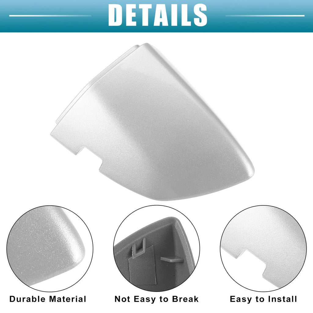 Front Left Outside Door Handle Cover for Volkswagen (Silver Tone)