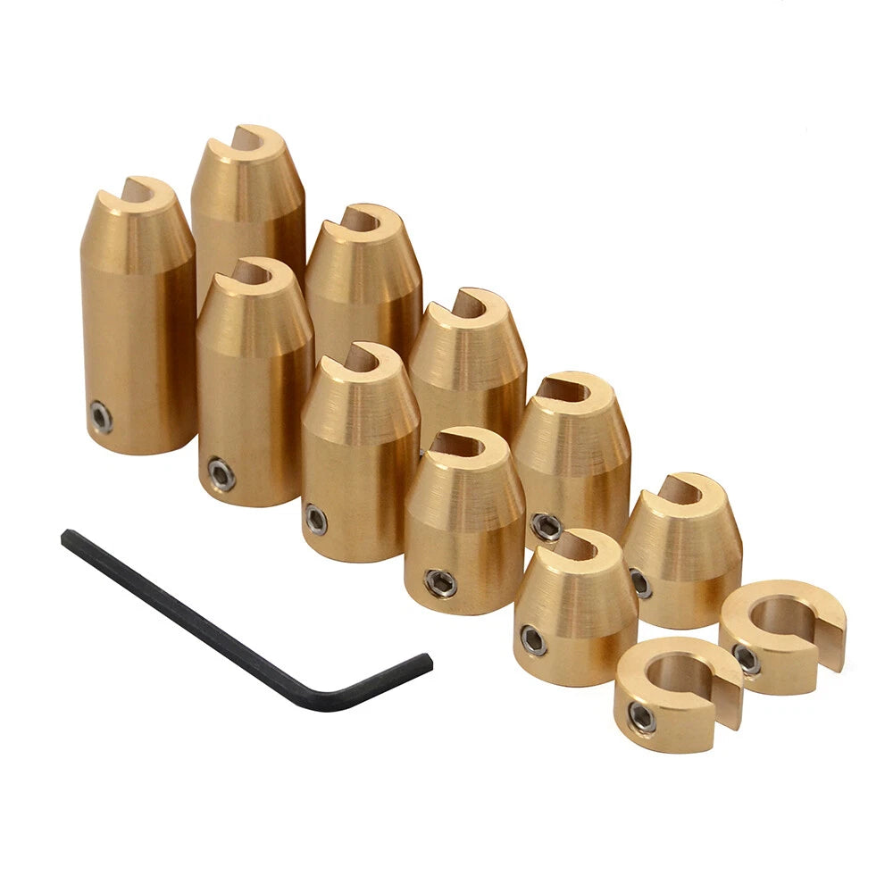CNC Brass Wheel Spoke Balance Weights Kit for KTM Suzuki Honda Yamaha