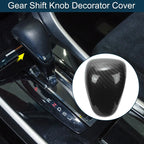 Carbon Fiber Gear Shift Knob Decorator Cover for Honda Accord (2013–2017)