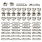Set of 2 Steel Battery Bus Bars & Nuts for Toyota Prius (2004–2015)
