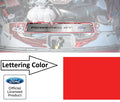 Radiator Cover Plate Powered by Ford Red Letters for 2015-2017 Mustang GT