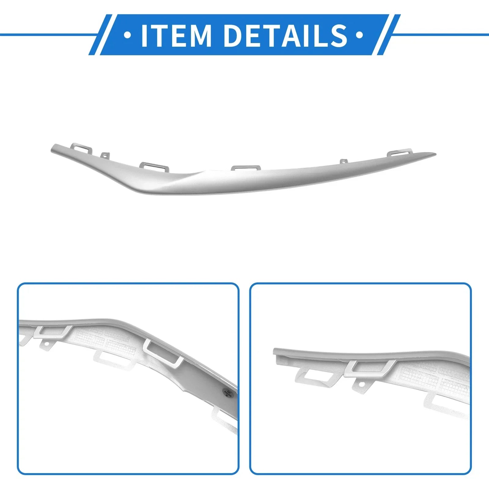 Bumper Grille Trim Garnish for Mercedes-Benz W117/CLA 2017-2019