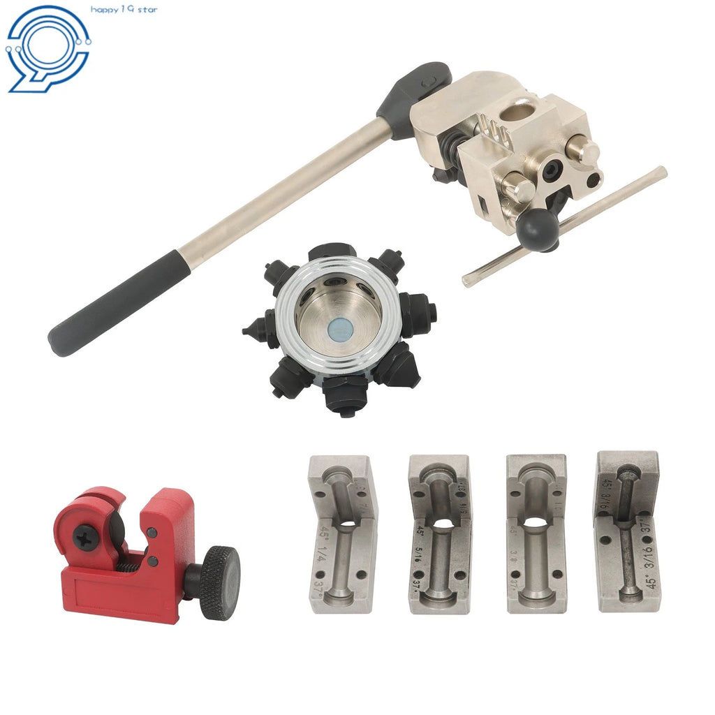 Brake Line Flaring Tool Set for 3/16" - 3/8" Tube