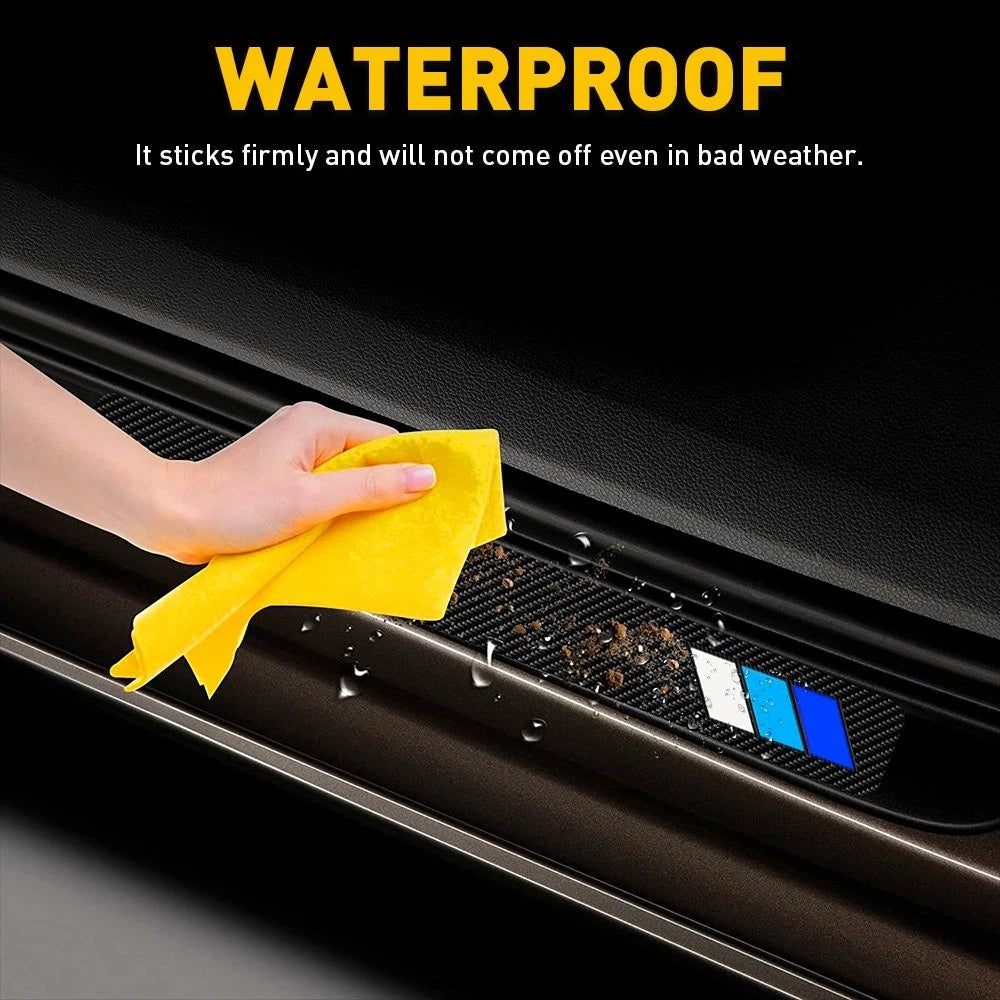 Set of 4 Door Sill Protector Plates for Toyota
