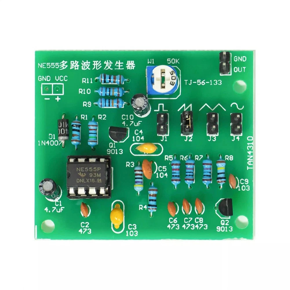 NE555 Waveform Generator Kit for DIY Electronics Projects (No Year)