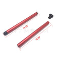 2X Replacement Handlebar Clip-on 7/8" Fork Tube 22mm Red for Aprilia BMW Honda