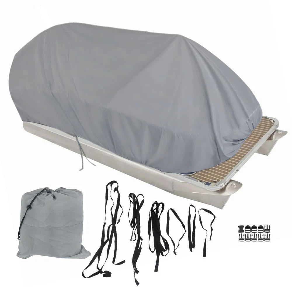 Waterproof Heavy Duty Pontoon Boat Cover for 21-24 Ft (2021â2024)