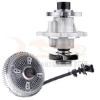 Water Pump & Electric Fan Clutch Set for Chevy GMC Buick SUV (4.2L, 5.3L, 6.0L)