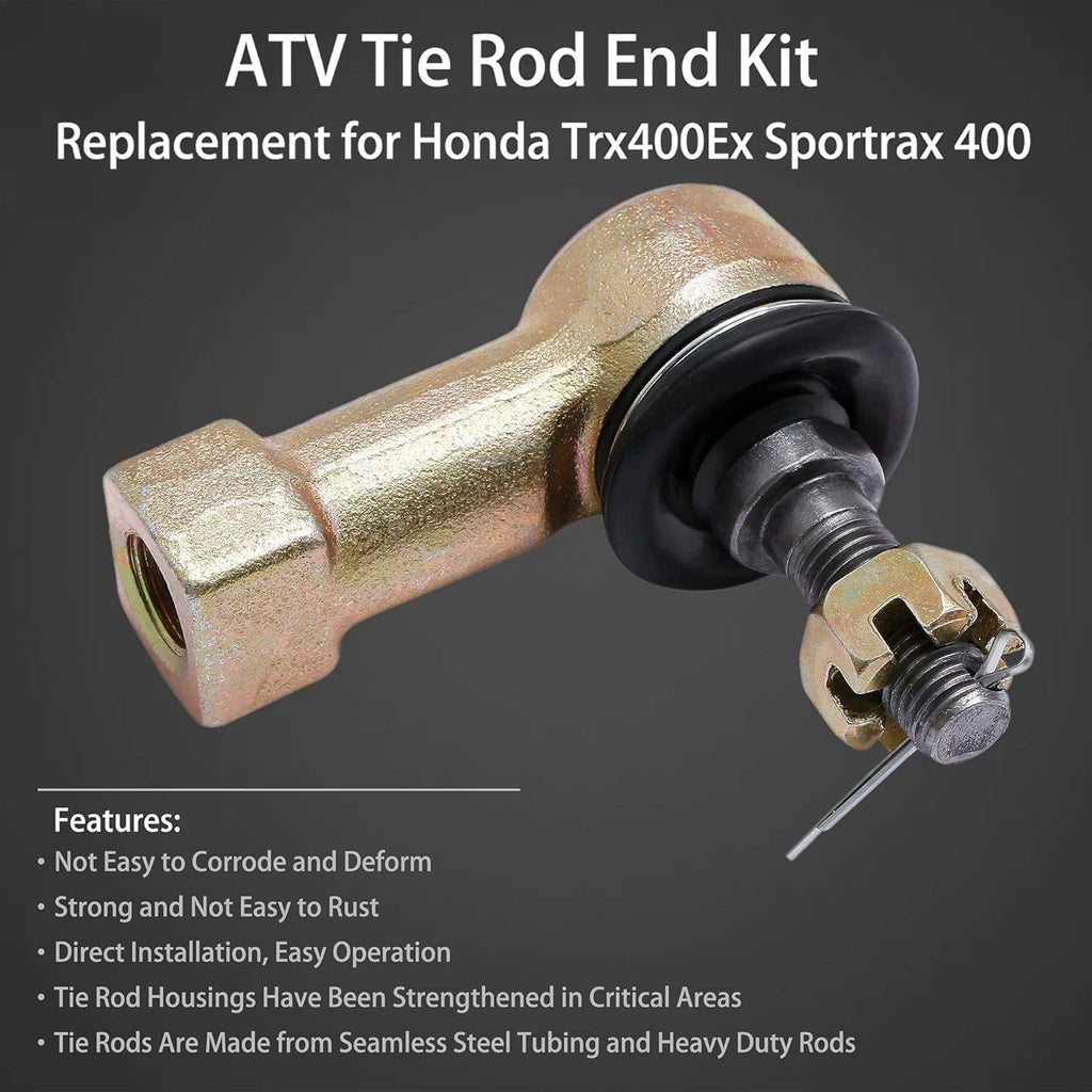 2 Tie Rod Sets for Kawasaki KVF750 Brute Force 750 4X4I (2005–2016)