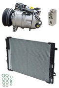 AC Compressor Kit With Condenser for Mercedes GLA250 2.0L (2016–2019)