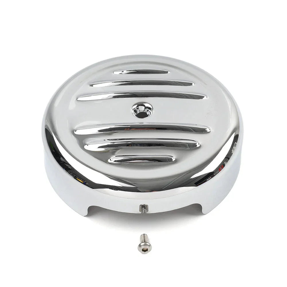 8" Round Stripe Air Cleaner Cover for Harley Softail Fat Boy Sportster