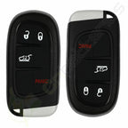 2X Key Shell Case Fob for Jeep Cherokee (2014–2020)