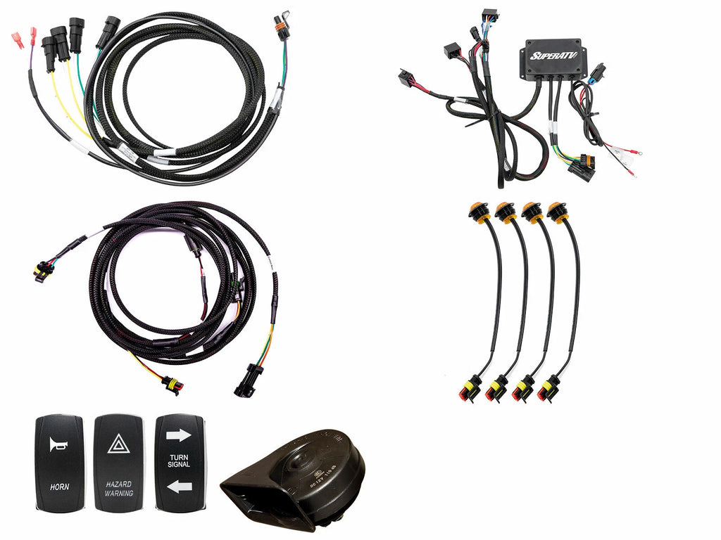 Turn Signal Kit for Kawasaki Mule Pro FXT/DXT/FX/DX (2015–2023)