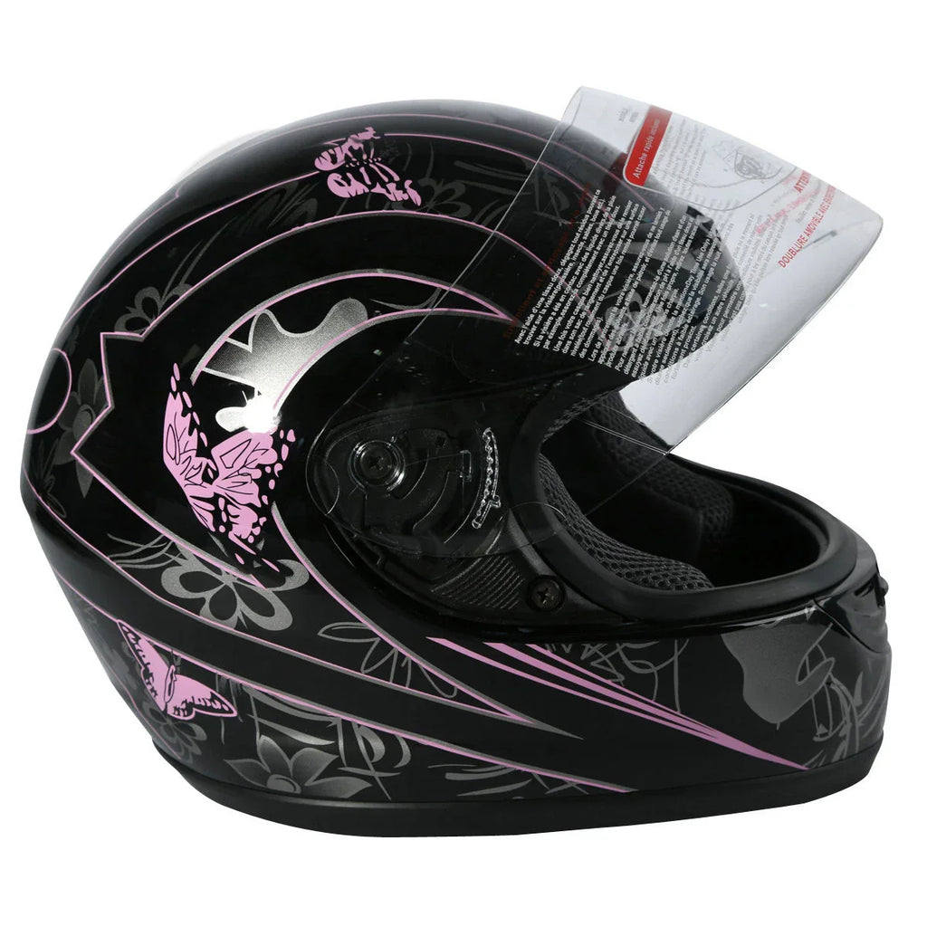 Full Face Helmet DOT Flip Up for Motorcycle Size S M L XL