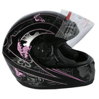 Full Face Helmet DOT Flip Up for Motorcycle Size S M L XL