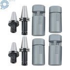 Set of 4 CAT40 ER20 Chucks for Precision Tool Holders (0.0001" Runout)