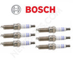 Set of 6 Bosch Platinum Spark Plugs YR7MPP33 for Mercedes-Benz