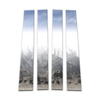 Chrome Pillar Post Covers 4Pc Replacement for Toyota Sienna (2011–2022)