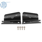 Set of 2 Black Steel Bow Brackets for Jeep Wrangler (2013–2017)