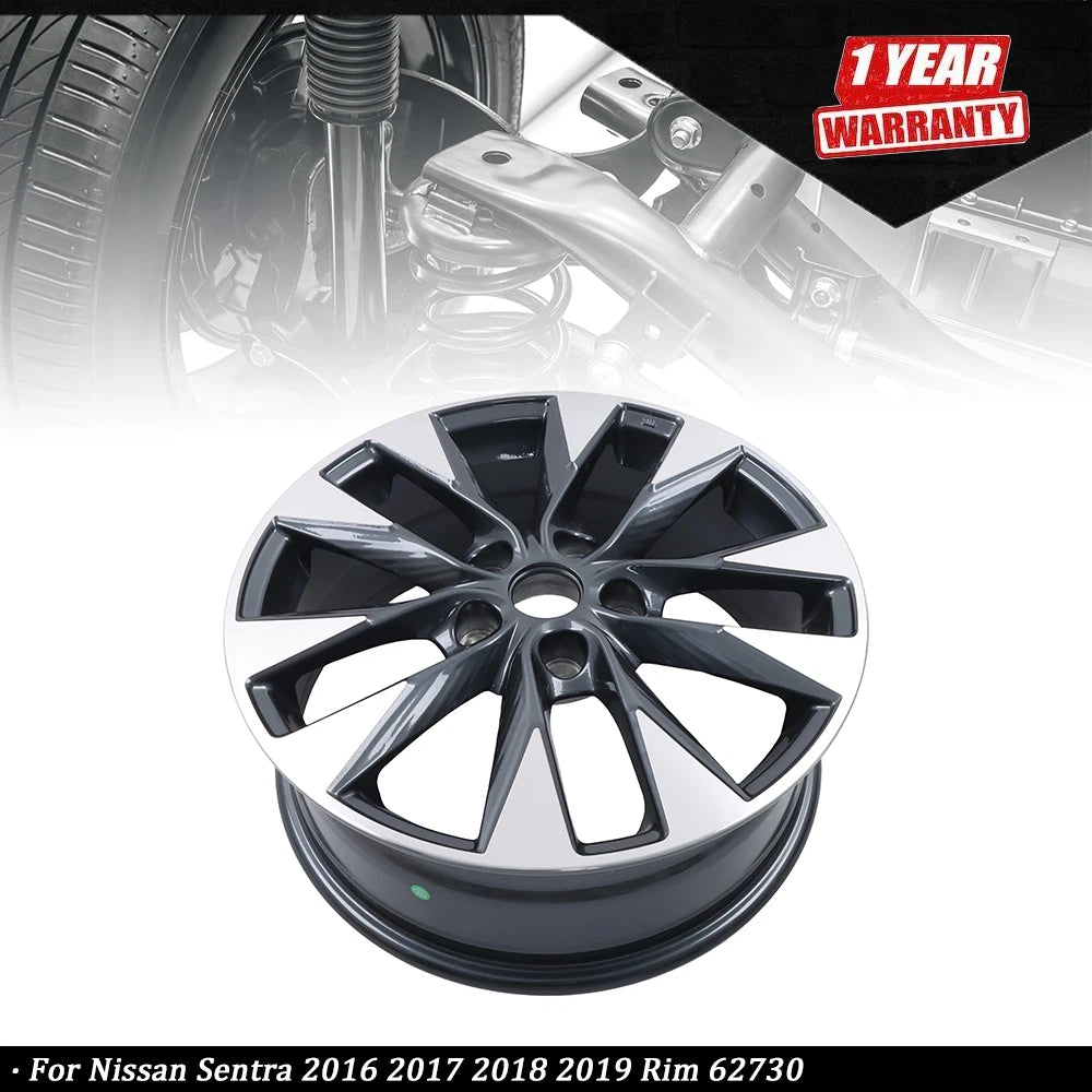 17" Alloy Rim for Nissan Sentra (2016–2019)