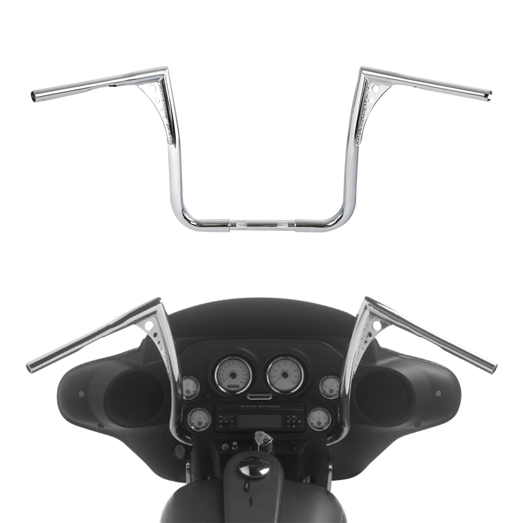 1.25" Rise 15" Ape Hanger Handlebar for Harley Touring FLHF FLHT (1982–2013)