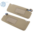 Sun Visors Pair with Lights and Mirror for Honda Ridgeline/Pilot/Passport (2016-2023)