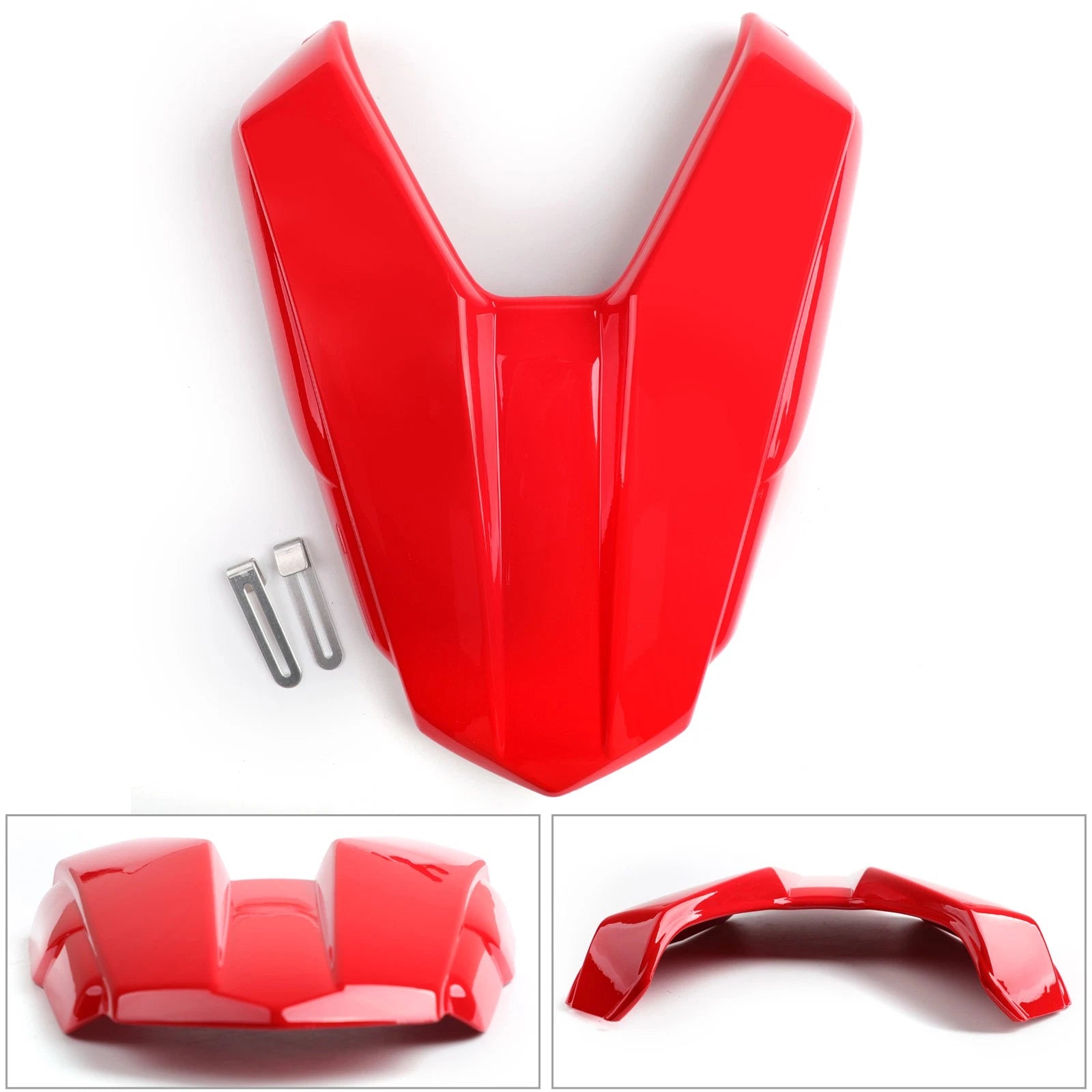 Rear Seat Passenger Cover Cowl for Honda CB500F CBR500R (2016–2024) Red