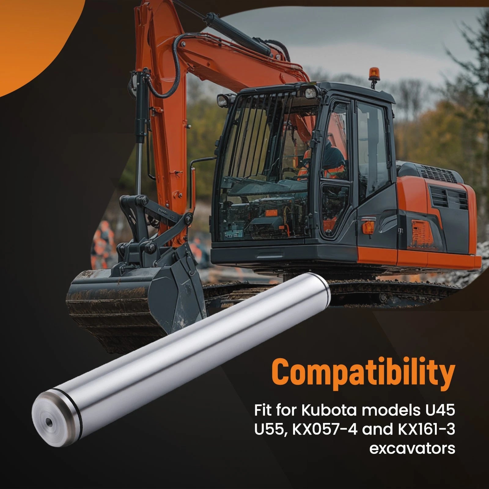 Bucket Pin for Kubota U45 (2015-2023)