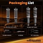 Adjustable Coilovers Suspension Kit for Honda CR-V (1997-2001)