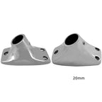 Stainless Steel Flagpole Base Socket for 20mm 25mm Poles (316 Marine Grade)