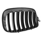 Front Upper Bumper Grille for BMW X5 (2000–2006) Pair 782685665162 Glossy Black