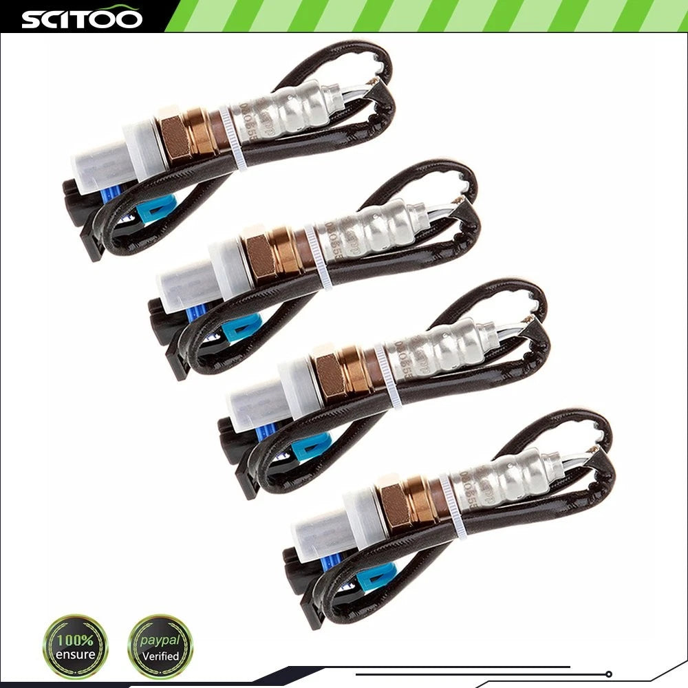 Set of 4 O2 Oxygen Sensors for Chevy Pontiac (Upstream/Downstream) 234-4003