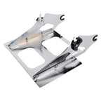2X Chrome Up Mounting Luggage Rack for Harley Street Electra Glide Road King (2009–2025)