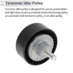 1 x Drive Belt Idler Pulley for BMW 3 Series (1998 - 2005) Black