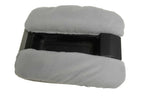 Fleece Console Lid Armrest Cover for BMW E38 (1995–2001) Gray