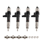 Fuel Injector Set for Kubota V3800-CR-TE4 V3800-CR-TIE4 (2010–2015)