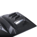 Carbon Fiber Look Hood Vent Scoop Cover