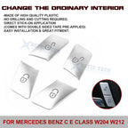 Door Lock Switch Control Button Cover for Mercedes-Benz W204 W212 (2011-2013)