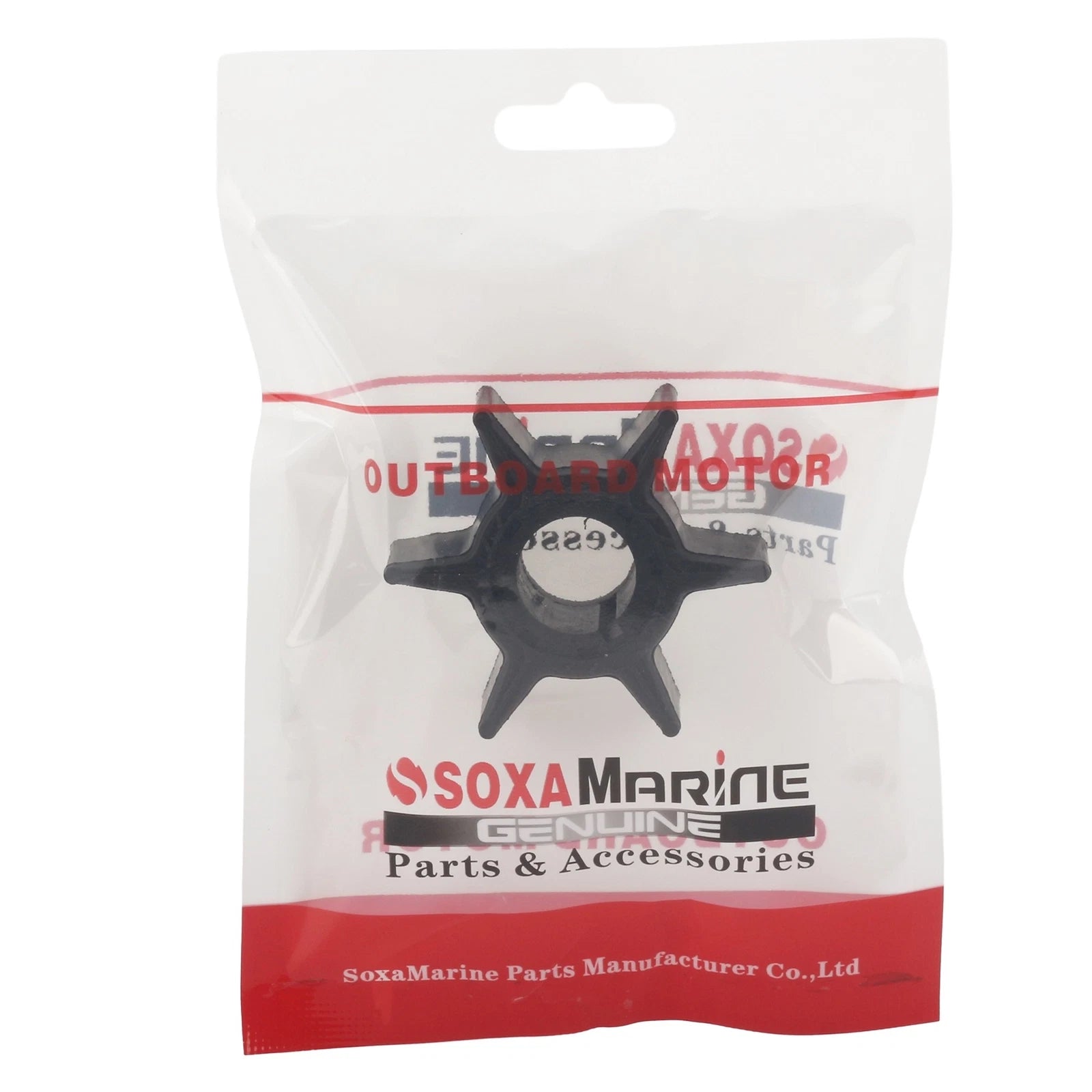 Water Pump Impeller for Yamaha Outboard 25-50HP (2-Stroke, 6H4-44352-02)